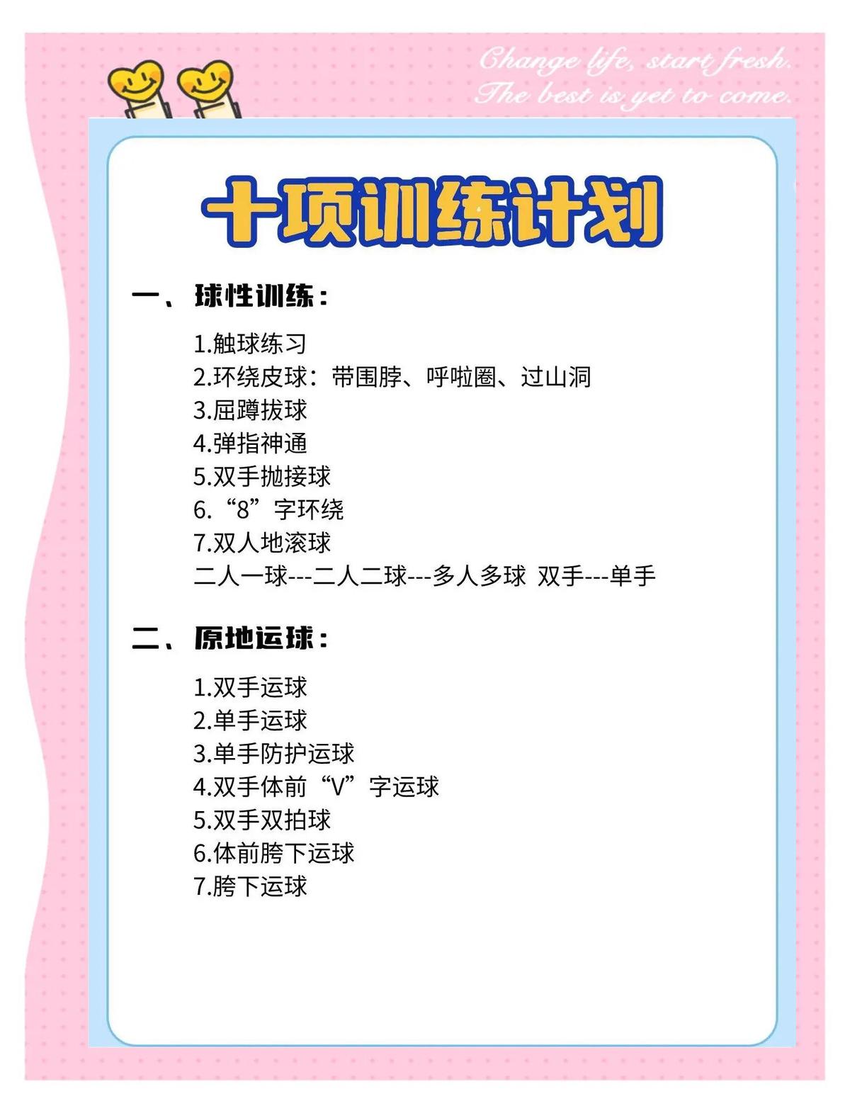 七岁孩子篮球训练内容